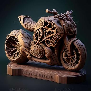 3D модель Ducati Diavel Titanium (STL)